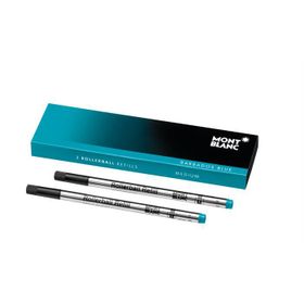 Montblanc 106932 Mavi Barbados Roller Kalem Yedeği