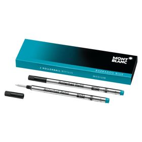 Montblanc 106932 Mavi Barbados Roller Kalem Yedeği