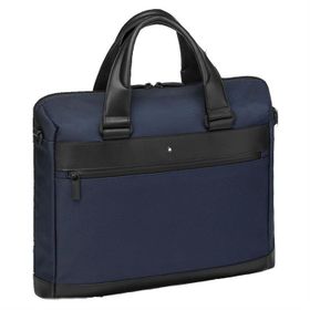 Montblanc 124144 Nightflight Slim Mavi Siyah Evrak Çantası