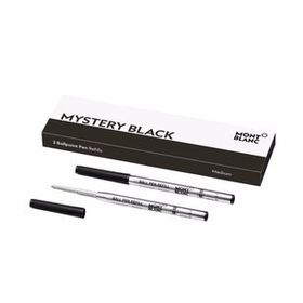 Montblanc 128211 2 Refill Medium Mystery Black Tükenmez Kalem