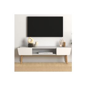 Monte Beyaz Sehpa Butterfly Tv Sehpası