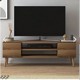 Monte Sehpa Etna Ceviz 120x30x40 cm Tv Sehpası