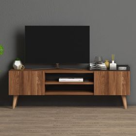 Monte Sehpa Etna Ceviz 120x30x40 cm Tv Sehpası