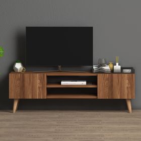 Monte Sehpa Etna Ceviz 120x30x40 cm Tv Sehpası