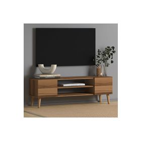 Monte Sehpa Etna Ceviz 120x30x40 cm Tv Sehpası