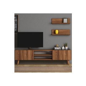 Monte Sehpa Plane Ceviz 150 cm Tv Ünitesi