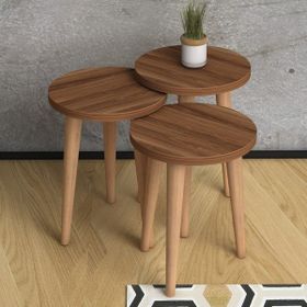 Monte Soul Ceviz Zigon Sehpa