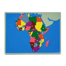 Montessori Afrika Kıtası Haritası Puzzle