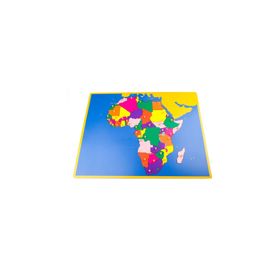Montessori Afrika Kıtası Haritası Puzzle