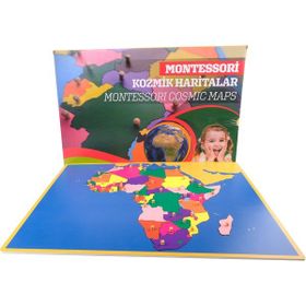 Montessori Afrika Kıtası Haritası Puzzle