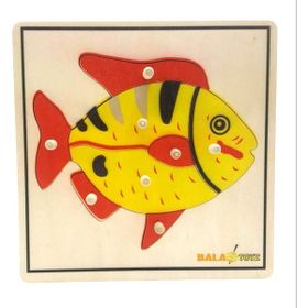 Montessori Balık Puzzle