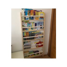 Montessori Kitaplık Oyuncak Rafı