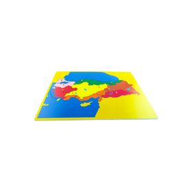 Montessori Türkiye Bölgeler Haritası Puzzle