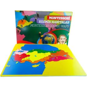 Montessori Türkiye Bölgeler Haritası Puzzle