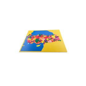 Montessori Türkiye İller Haritası Puzzle