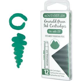 Monteverde G305EG Emerald Green Dolma Kalem Kartuşu
