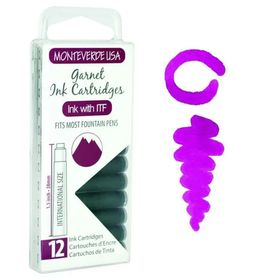 Monteverde G305GA Garnet Dolma Kalem Kartuşu