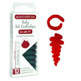 Monteverde G305RU Ruby Dolma Kalem Kartuşu