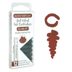 Monteverde G305RV Red Velvet Dolma Kalem Kartuşu