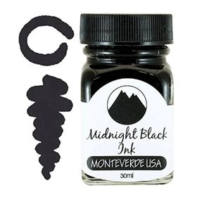 Monteverde G309MB 30 ml Midnight Black Şişe Mürekkep