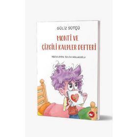 Monti ve Çizgili Kalpler Defteri Güliz Sütçü