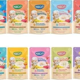 Moochie 10x40 gr Karışık Kedi Ödülü Çorbası