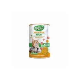 Moochie 135 ml Tavuk Etli Tahılsız Yetişkin Kedi Çorbası
