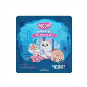Moochie 24x15 gr Ton Balıklı ve Palamutlu Sıvı Kedi Ödülü