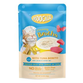 Moochie 40 gr Parça Ton Balıklı Palamutlu Tahılsız Kedi Çorbası
