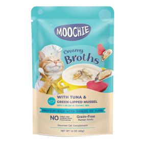 Moochie 40 gr Ton Balıklı Deniz Taraklı Tahılsız Kedi Çorbası
