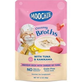 Moochie 4x40 gr Ton-Kanikama Çorba Kedi Ödülü