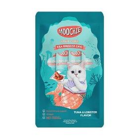 Moochie 5x15 gr Creamy İstakoz ve Ton Balıklı Kedi Ödülü