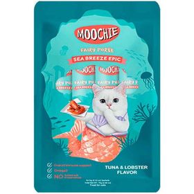 Moochie 5x15 gr Ton Balıklı ve İstakozlu Sıvı Kedi Ödülü
