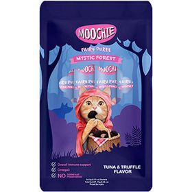 Moochie 5x15 gr Ton Balıklı ve Mantarlı Sıvı Kedi Ödülü
