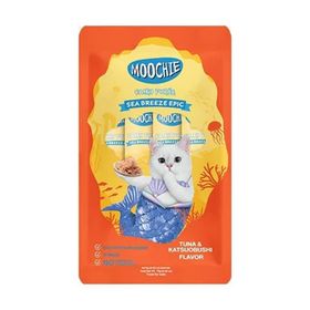 Moochie Sıvı Ton-Katsuobushi 5x15 gr Kedi Ödülü