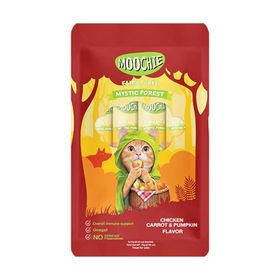 Moochie Tavuklu Havuçlu ve Bal Kabaklı 5x15 gr Sıvı Kedi Ödül Maması