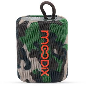 Moodix 5W Yeşil Kamuflaj Ki23Tm02 Bluetooth Hoparlör