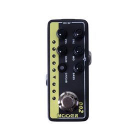 Mooer M002 Micro PreAMP UK Gold 900 Marshall J Tip Pedal