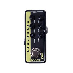 Mooer M002 Micro PreAMP UK Gold 900 Marshall J Tip Pedal