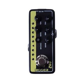 Mooer M002 Micro PreAMP UK Gold 900 Marshall J Tip Pedal