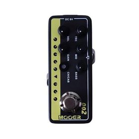 Mooer M002 Micro PreAMP UK Gold 900 Marshall J Tip Pedal