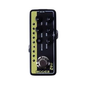 Mooer M002 Micro PreAMP UK Gold 900 Marshall J Tip Pedal