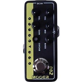 Mooer M002 Micro PreAMP UK Gold 900 Marshall J Tip Pedal