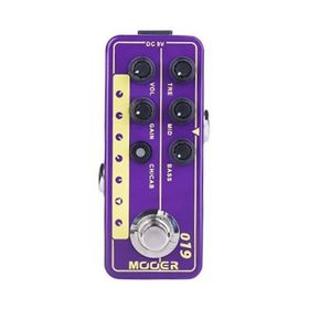 Mooer M019 Micro PreAMP UK Gold PLX Marshall P Tip Pedal
