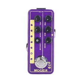 Mooer M019 Micro PreAMP UK Gold PLX Marshall P Tip Pedal