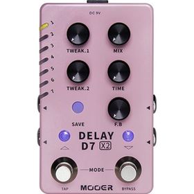 Mooer M722 D7 X2 Stereo Delay Pedalı