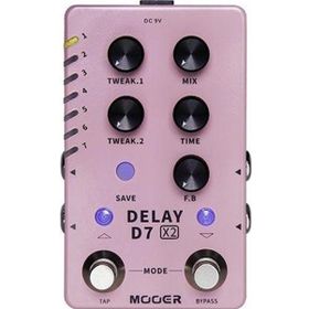 Mooer M722 D7 X2 Stereo Delay Pedalı