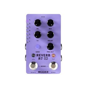 Mooer M723 R7 X2 Stereo Reverb Pedalı