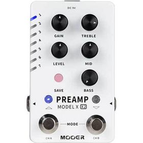 Mooer M725 Model X2 Gitar Preamp Pedalı