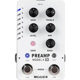 Mooer M725 Model X2 Gitar Preamp Pedalı